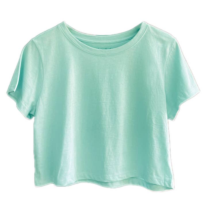 LOVING PEOPLE - Wholesale T-Shirt - Women's - Premium Cotton Crop Tops (New Colors!)