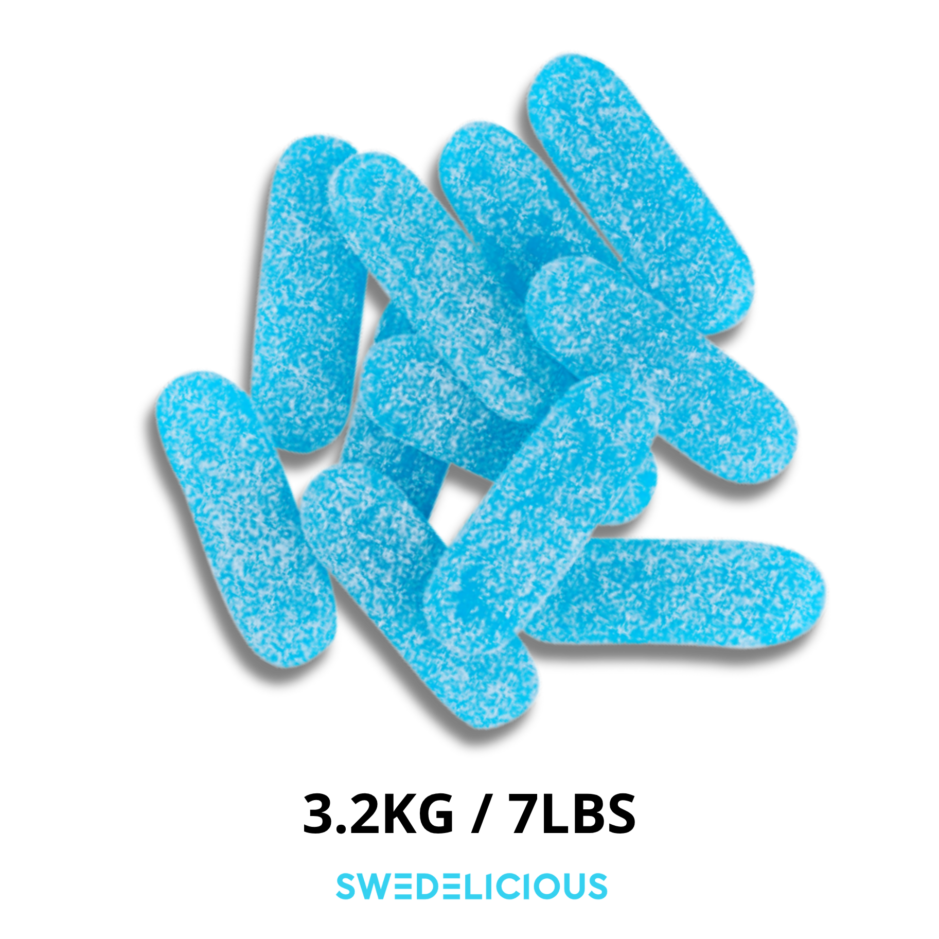 Swedelicious - Swedish Candy - Vendita all'ingrosso Caramelle gommose - Matthijs Lingue Blu Aspro - Caramelle Svedesi - Pick And Mix1