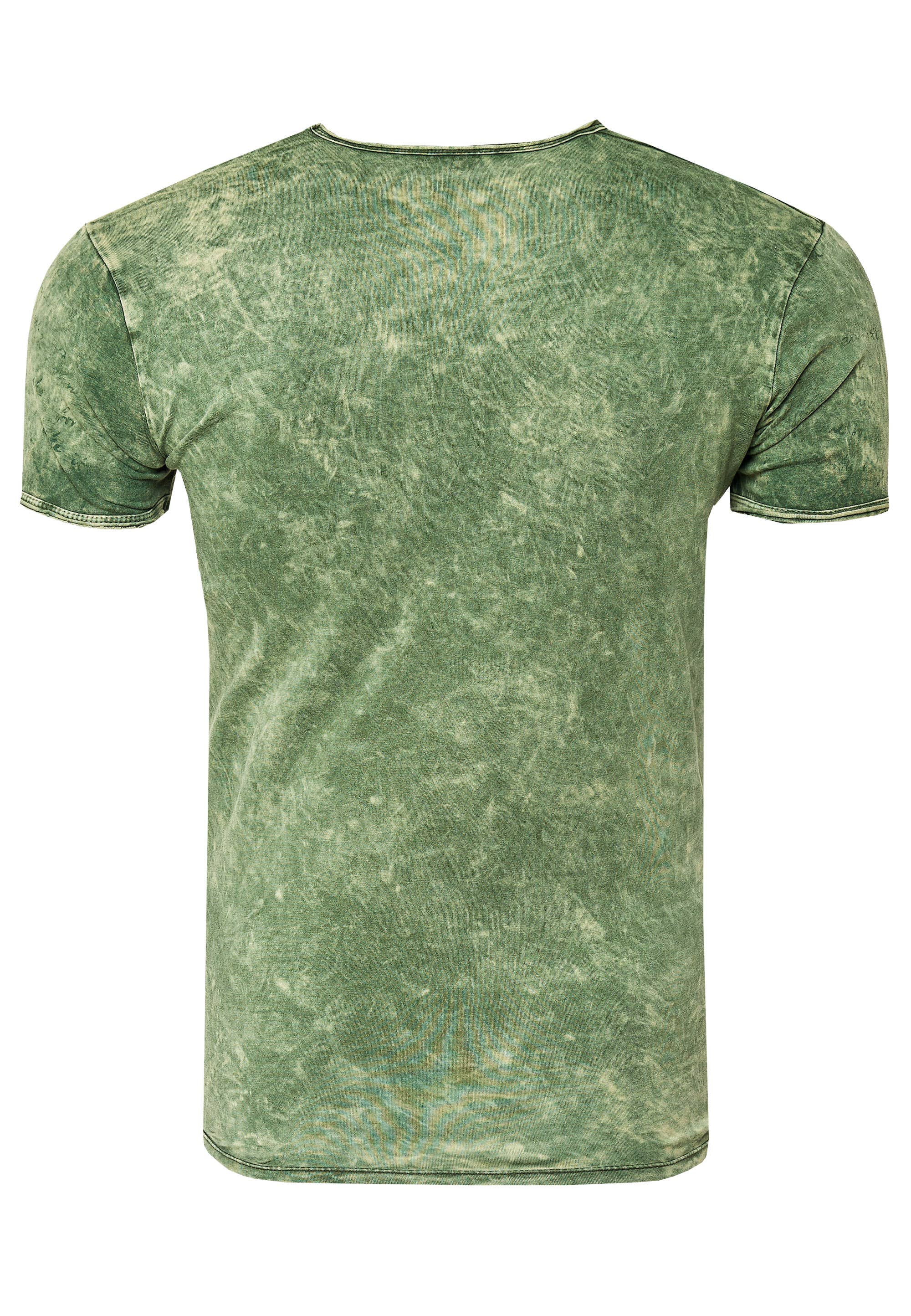 Rusty Neal - Wholesale Screen Printed T-Shirt - Men's - Faded T-Shirt with Front Print 2283