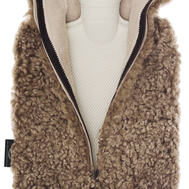 Skinnwille Home - Wholesale Hot/Cold Compress - Curly Hot water bottle_Sahara1