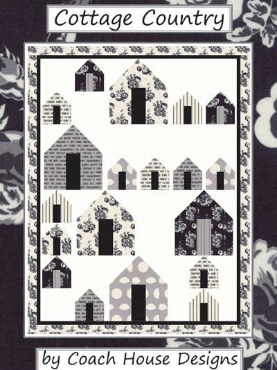 Stuga Land Quilt Mönster för wholesale av Coach House Designs