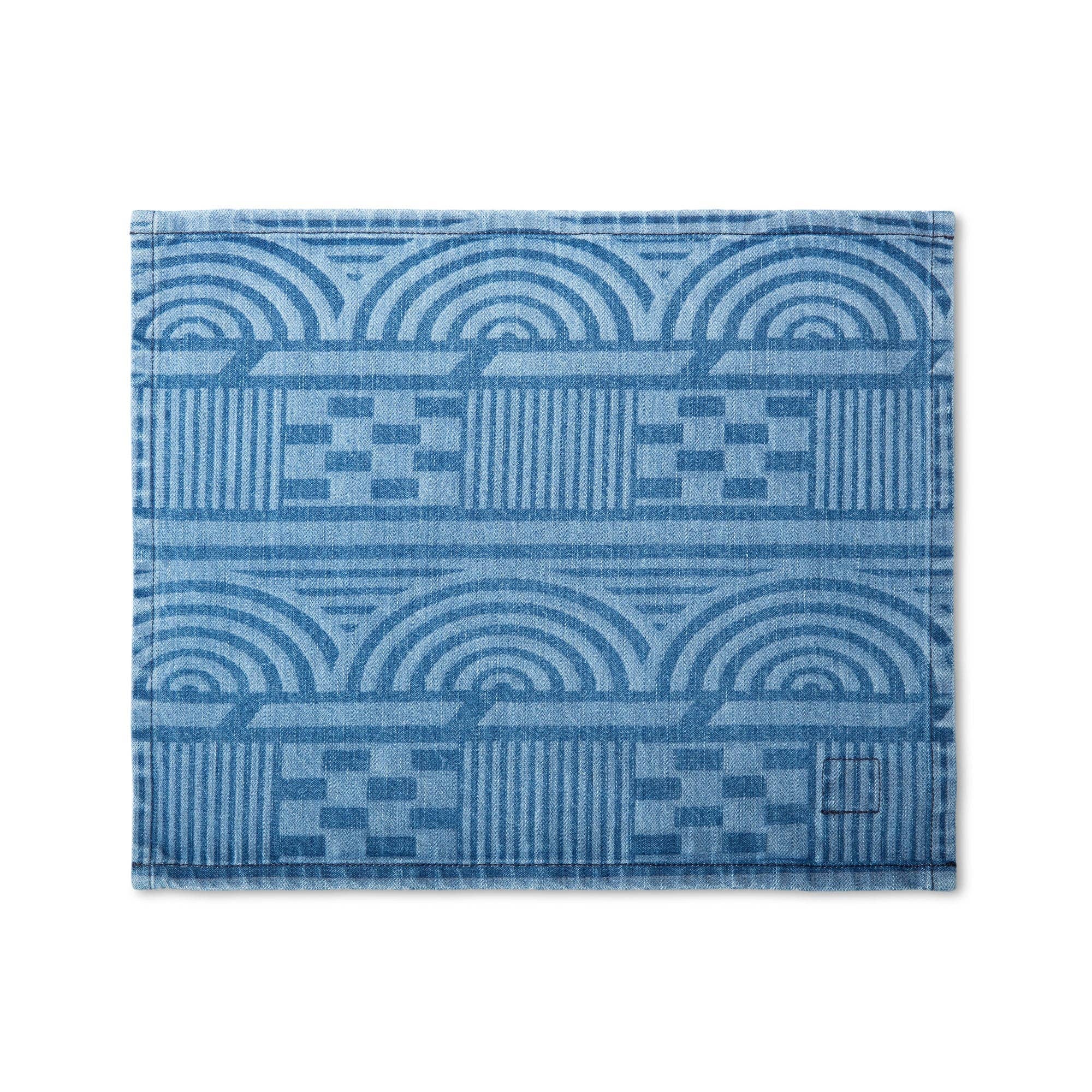 Mi Cocina - Wholesale Placemat - Diaspora Placemat - Laser Printed Denim8