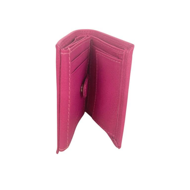 Chenson & Gorett - Wholesale Wallet - Women's - Leather Wallet with Box and 2 Compartments for Bills 20823