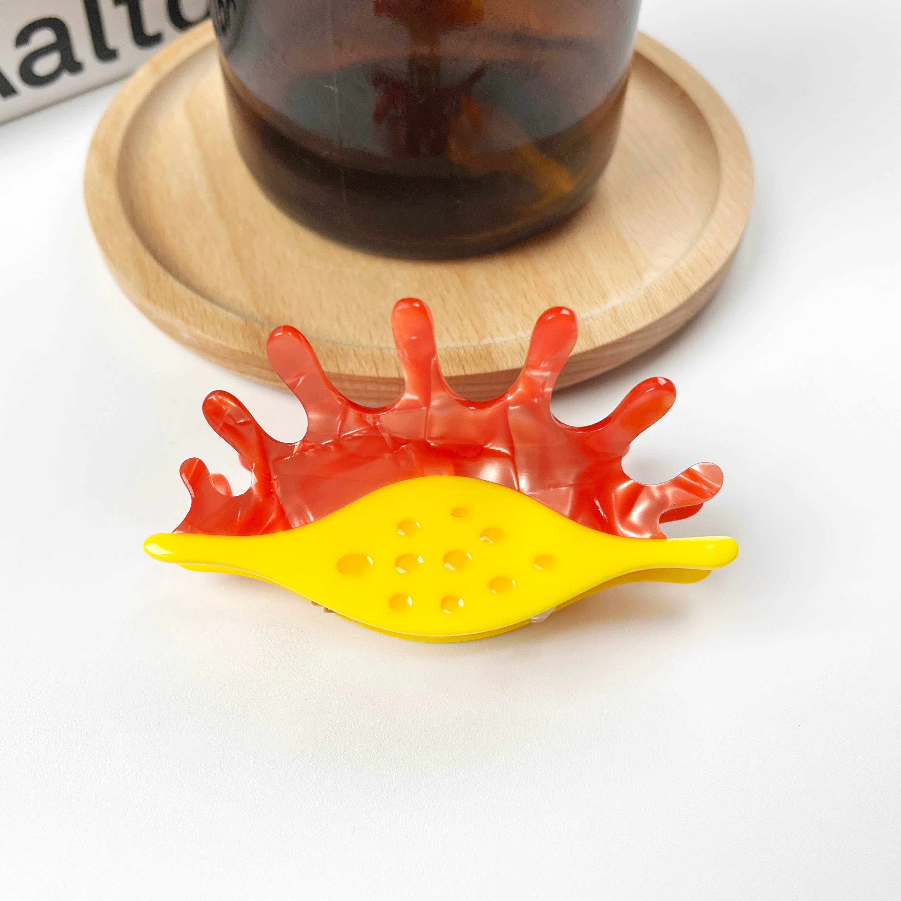 mildstyles – Großhandel Haarclip – Damen – Haarklammer in Marinekoralle0