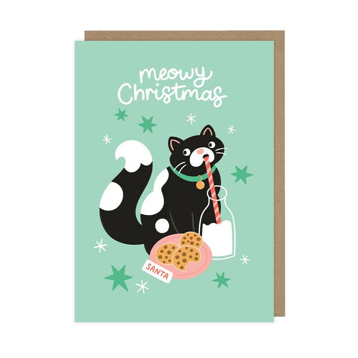 Hopscotch Paper Co. - Wholesale Christmas Card - Naughty Christmas Cats, Boxed Christmas Card Packs