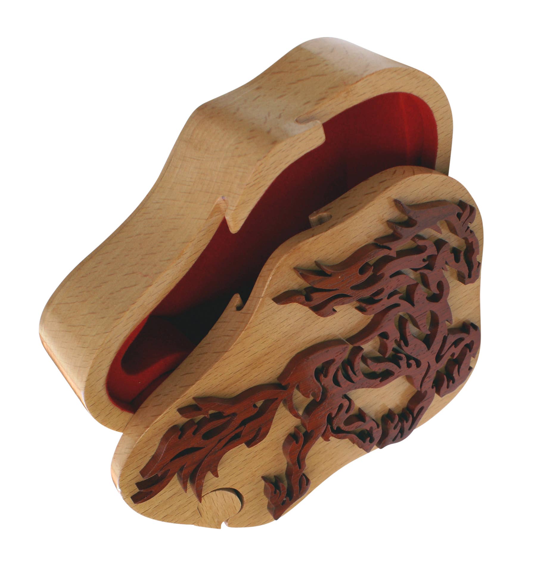 jelly roll box - Venta al por mayor Cajas decorativas - Caja Puzzle Pony con compartimento secreto3