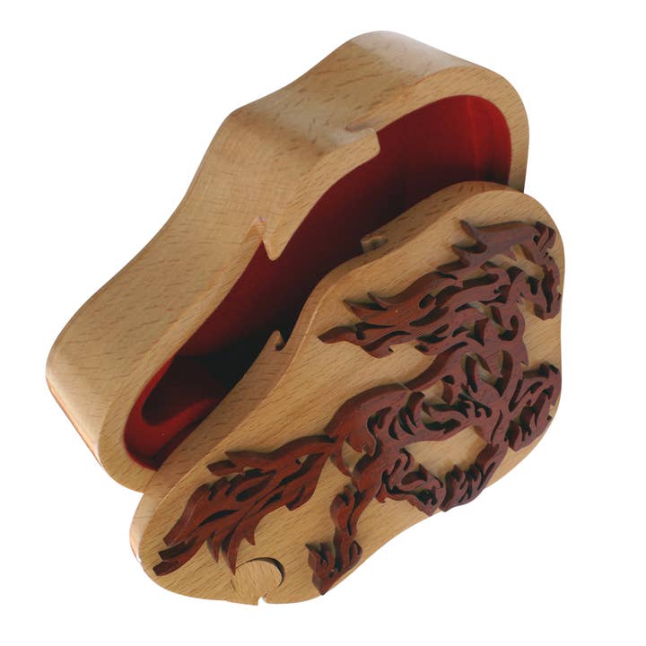 jelly roll box - Venta al por mayor Cajas decorativas - Caja Puzzle Pony con compartimento secreto3