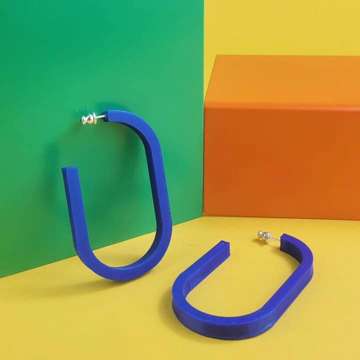 Large Oval Hoops for wholesale by Will Sharp Jewellery