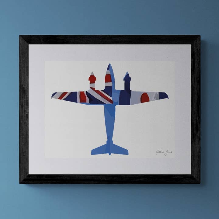 Impression de l'enseigne Shadow R1 pour la vente par Gillian Jones Designs