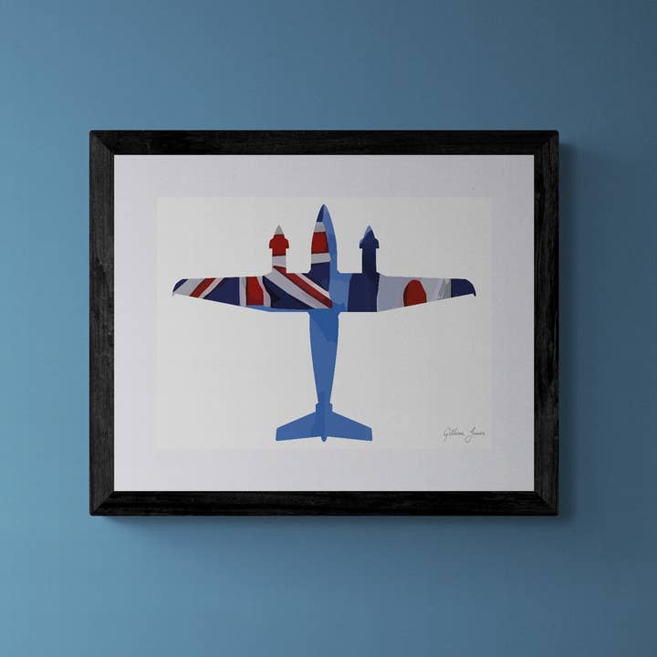 Impressão Shadow R1 Ensign por atacado de Gillian Jones Designs