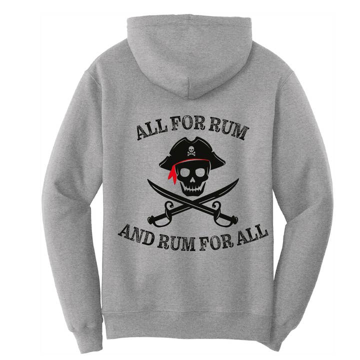 Tampa Bay All For Rum Cotton Hoodie for wholesale by Saltwater Born