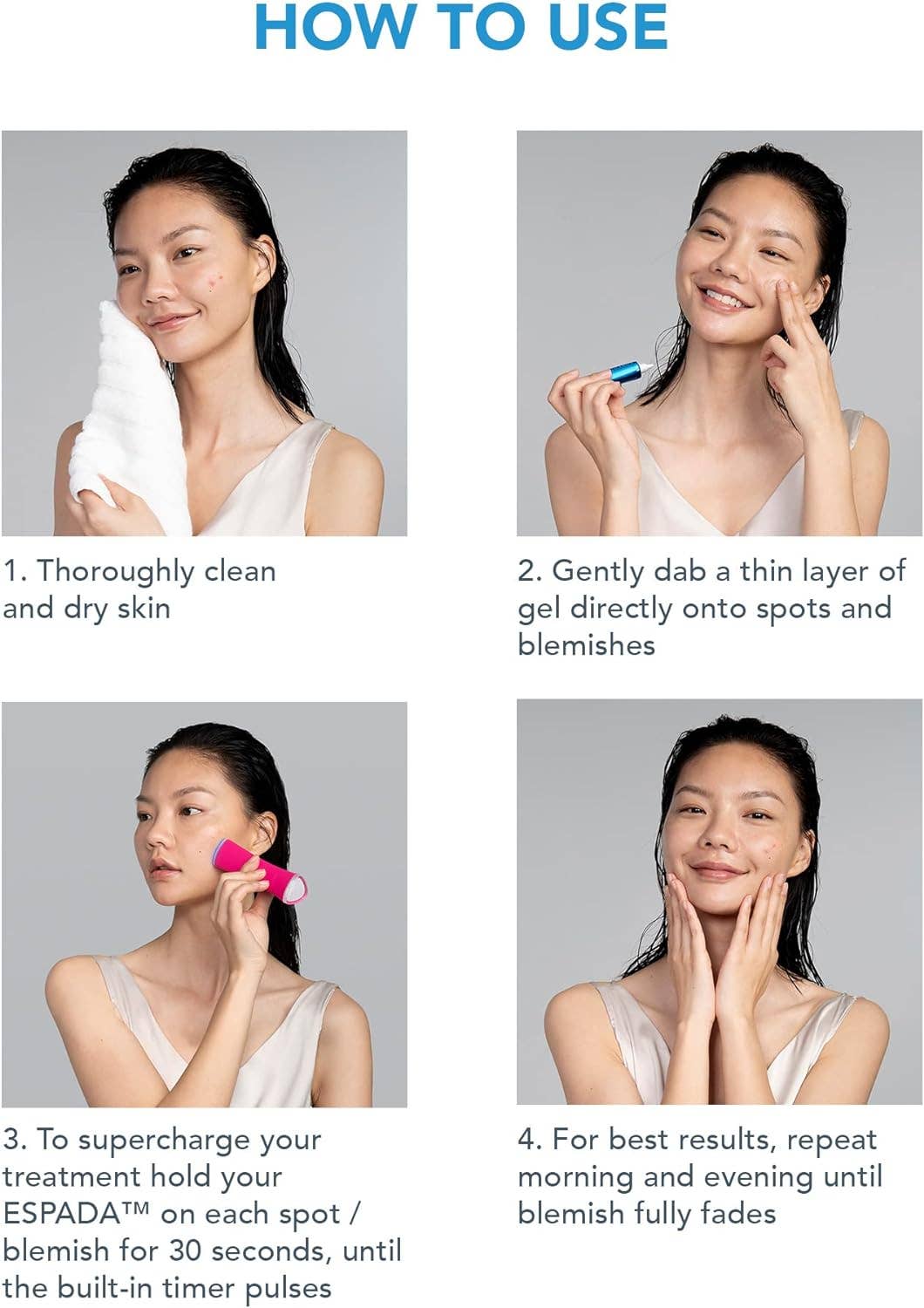 Beauty Goddess – wholesale Acne/hydrocolloid patch – FOREO ESPADA BHA+PHA Blemish Solution 15 ml, Acne Treatment & Blackhead Remover, Face Care, 2% Salicylic Acid, Witch Hazel, Tea Tree Oil, Niacinamide, Dermatologist-Tested, Cruelty-Free & Vegan, Blue6