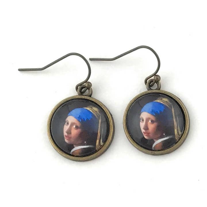 Classic Art Series - Girl With The Pearl Earrings for wholesale by Fern & Filigree