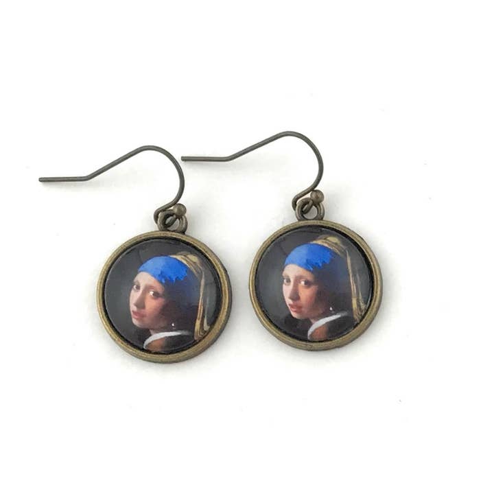 Classic Art Series - Girl With The Pearl Earrings for wholesale by Fern & Filigree