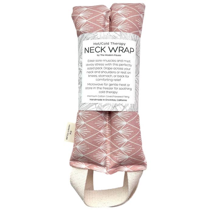 Neck Wrap - Trellis in Pink for wholesale by The Modern Pause