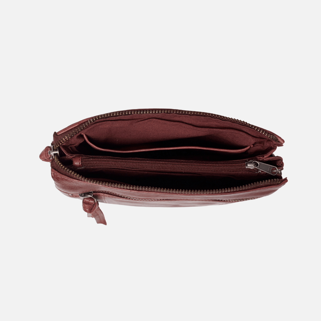 Amsterdam Heritage Leather Belts, Bags, Jackets & Apparel - Vente Sac à bandoulière – femme - Murk | Sac à bandoulière en cuir pleine fleur pour femme avec sangle6