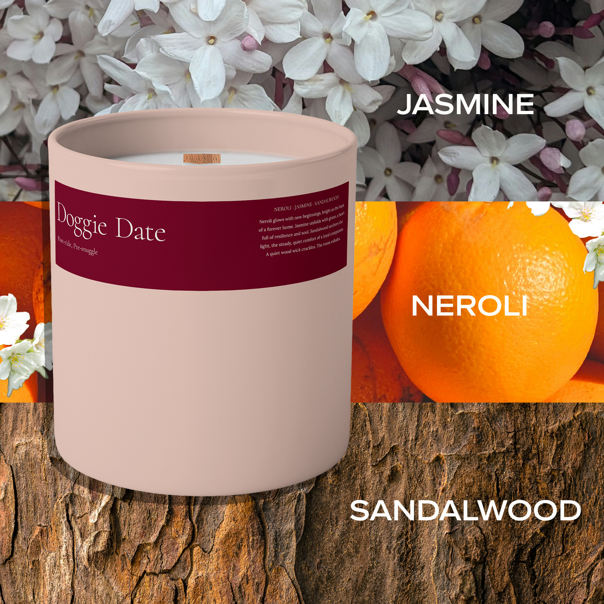 Companion Candles - Wholesale Jar/Filled Candle - Doggie Date Candle By Olivia Amato1