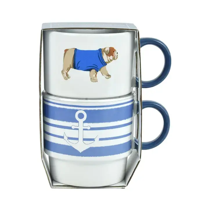 ARTONUSA - Wholesale Coffee Mug - 14 OZ stacking mug, set of 21