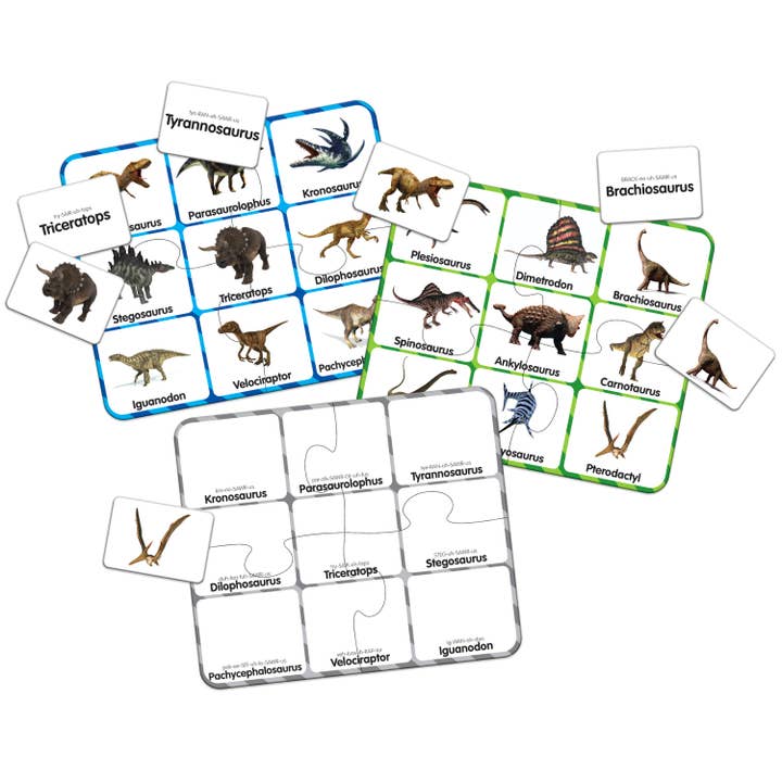 Match It! Dinosaur Bingo for wholesale by University Games