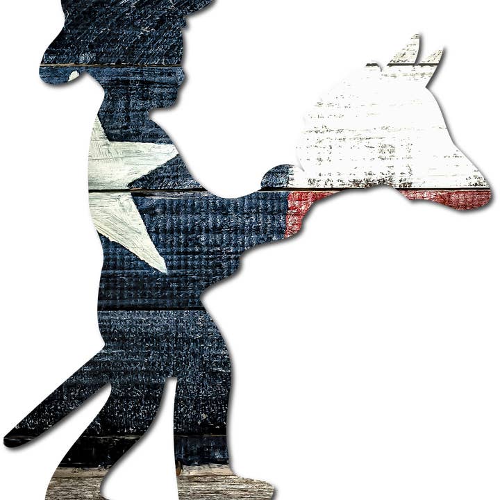 Ranger-in-Training | Texas Cowboy Art Garden Decor for wholesale by Wimberley Puzzle Company