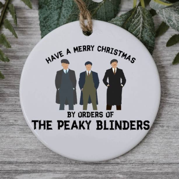 Décoration Peaky Blinders Tommy Shelby pour la vente par Kelabels