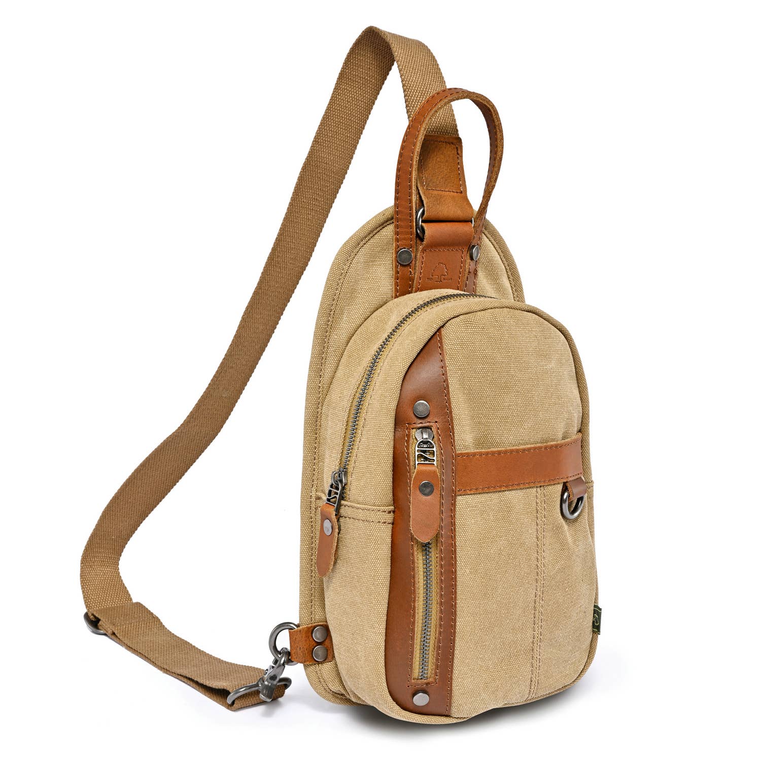 TSD Brand - Wholesale Crossbody Bag - Women's - Agave Canvas Sling Bag14
