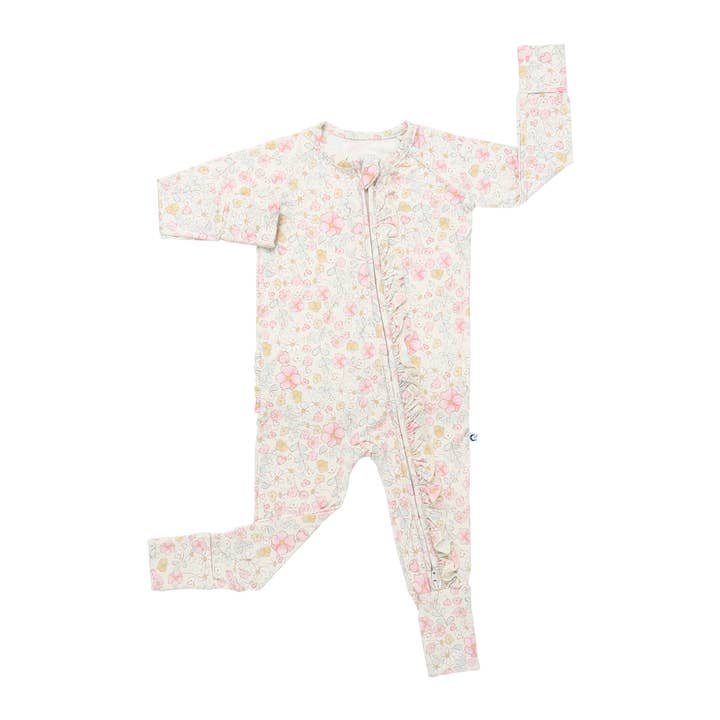 Poppy - Ruffle Cozy Sleeper for wholesale by Cozy Dreamerz
