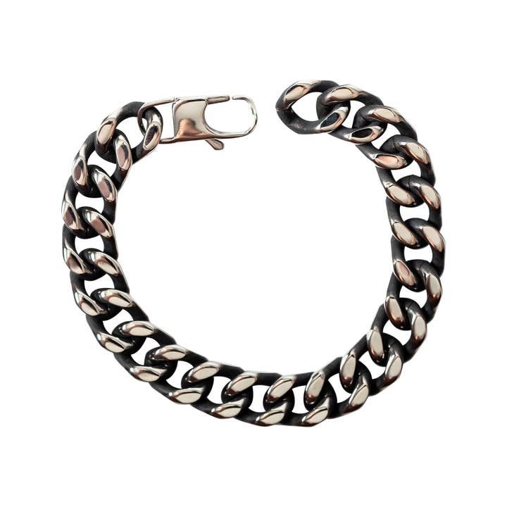 Mad Man - Wholesale Cuff Bracelet - Stainless Link Cuff