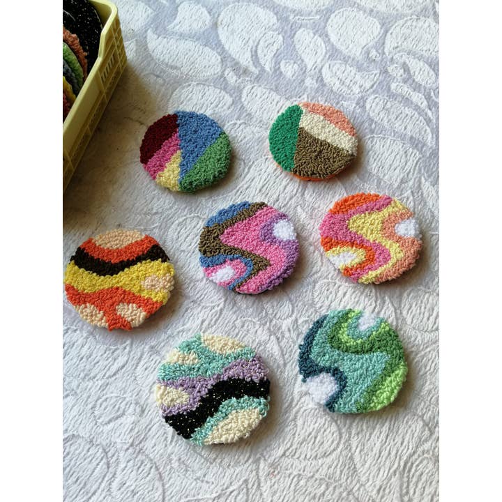 Lindos posavasos para coche, accesorios para el coche, de Pınch Needle para venta al por mayor de despinacrafting