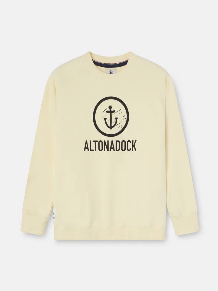 ALTONADOCK - Wholesale Graphic Sweatshirt - Unisex - Northbound Vanilla Sweatshirt