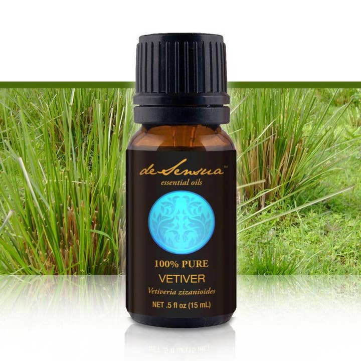 VETIVER ESSENTIAL OIL - of 100% Proven Purity - Most Popular for Better Sleep and Calming for wholesale by deSensua Oils