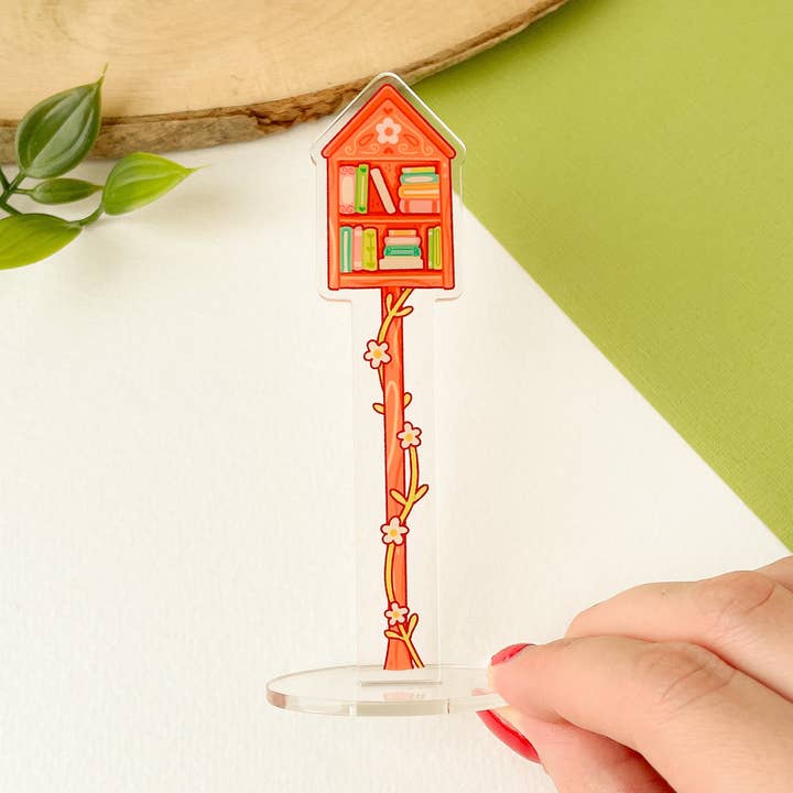 Tiny Library - Acrylic Washi Stand for wholesale by Laurel Mae Art