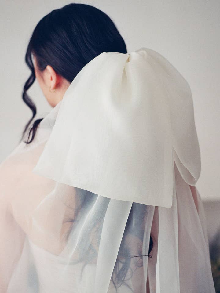 Emma Bow & Veil for wholesale by The Loved One