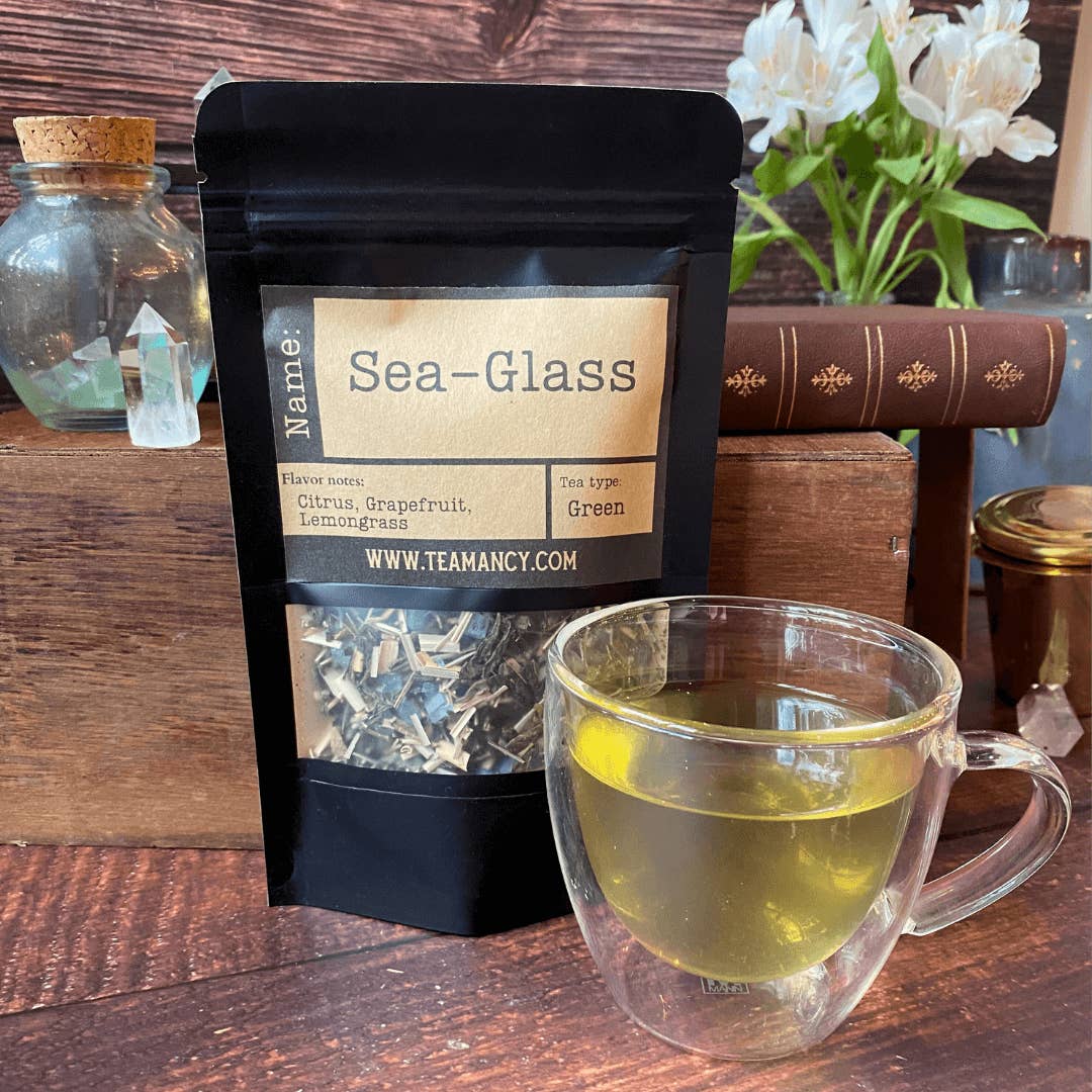 Sea-glass Loose Leaf Green Tea for wholesale by Teamancy