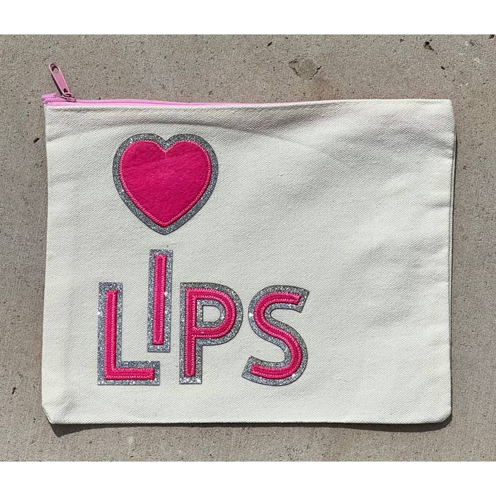 Dilworth Road – wholesale Sminkväska – Zip Canvas Wifey Fru Brud L ❤️ PS Resor Kosmetisk Väska