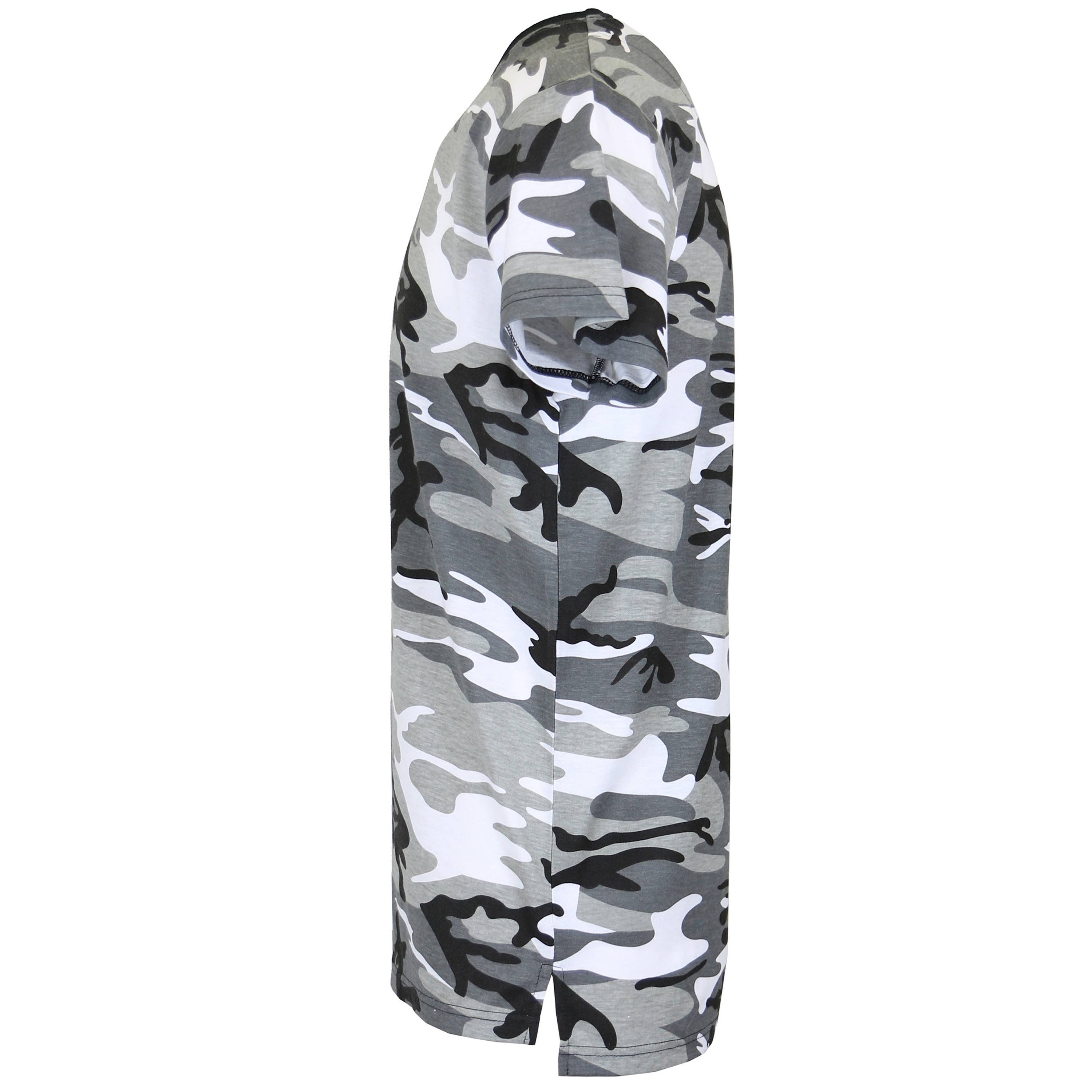 Galaxy By Harvic - Vente T-shirt – homme - T-shirt camouflage à manches courtes pour homme2