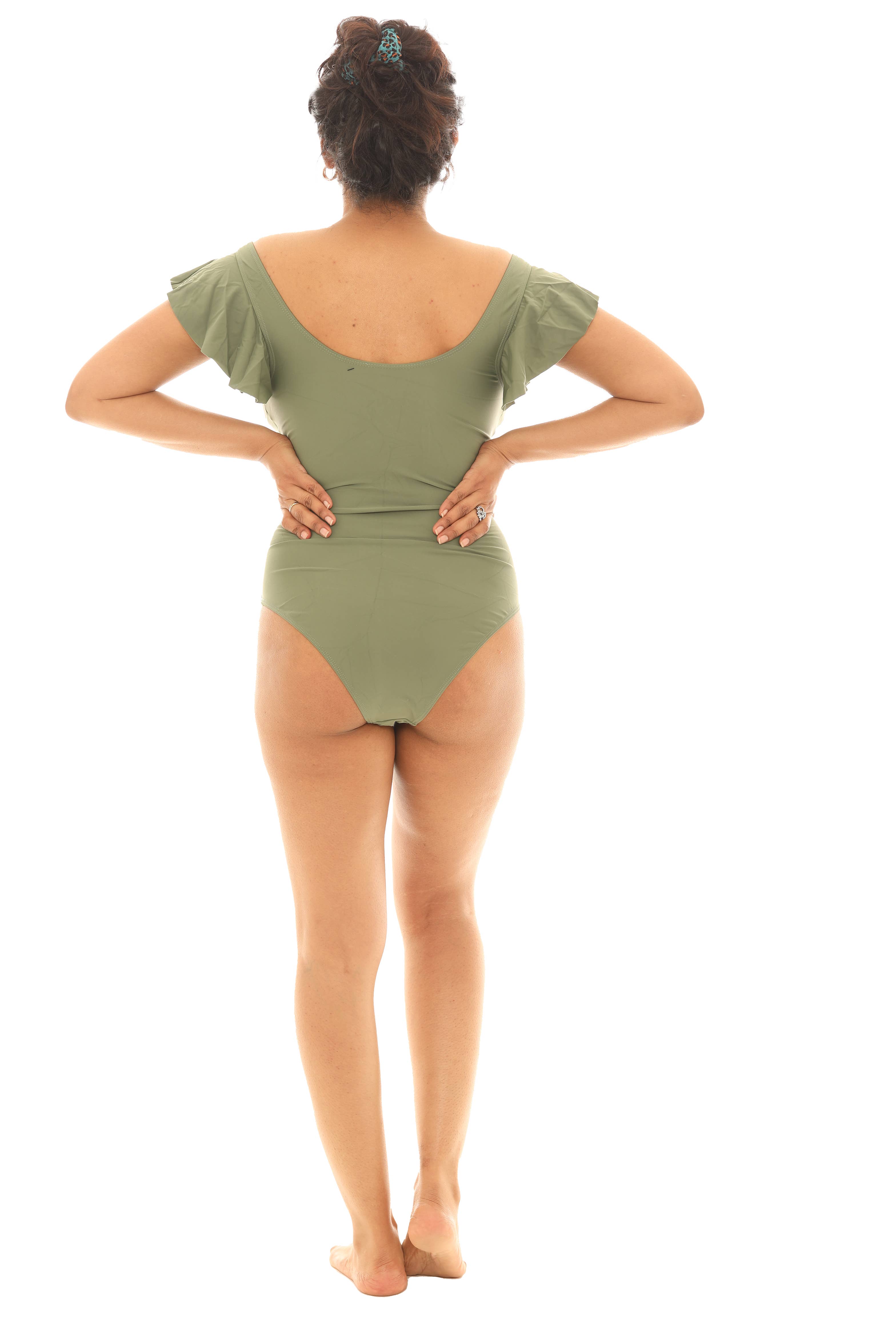 Shoreline Wear. INC - Wholesale Zwempak - Dames - Elegantie Zwempak met Vlindermouwen10