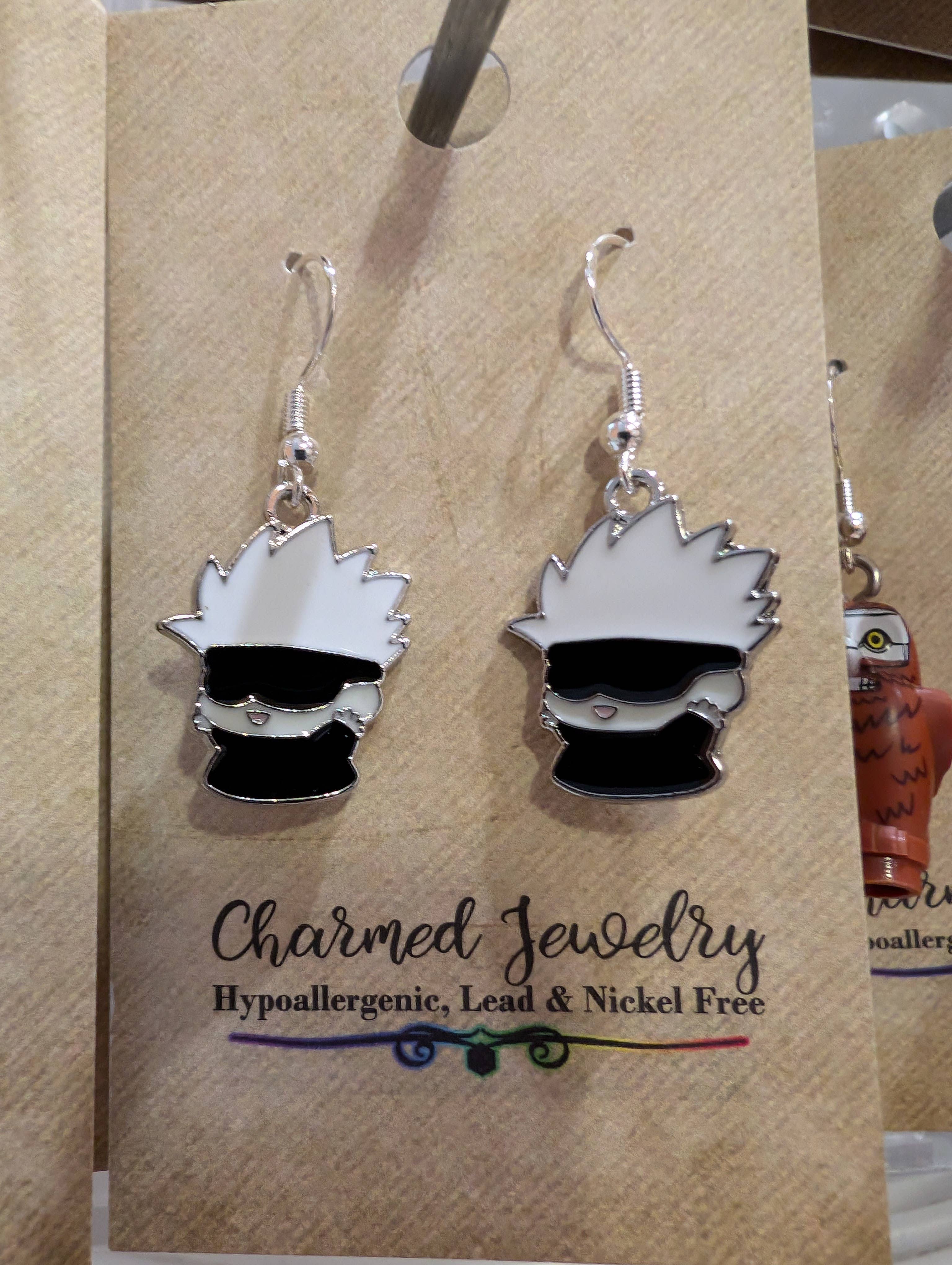 Con-Quest Crafts - Wholesale Jewelry Set - Shounen Anime Inspired Earrings, Necklaces & Zipper Pulls 31