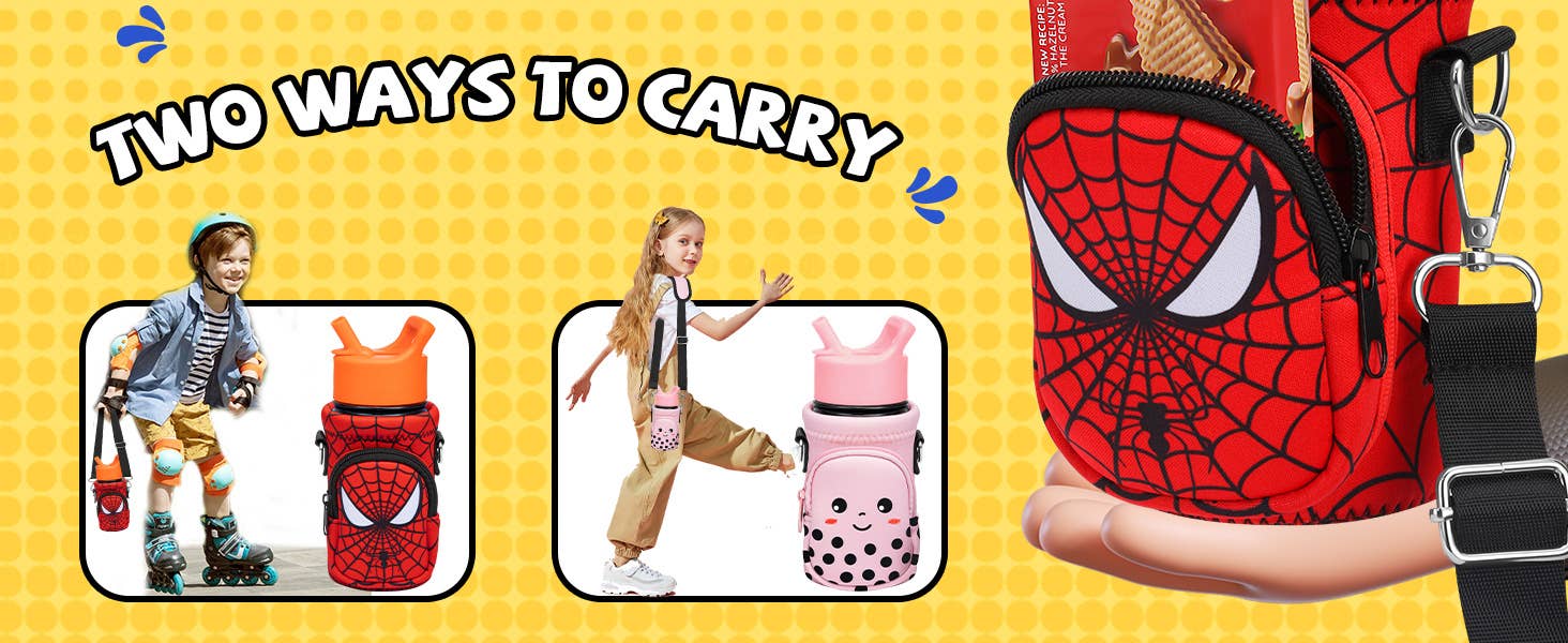 Crave by FW - Wholesale Bottle Rack/Holder - Water Bottle Carrier with Strap 10/12/14/16/18Oz1