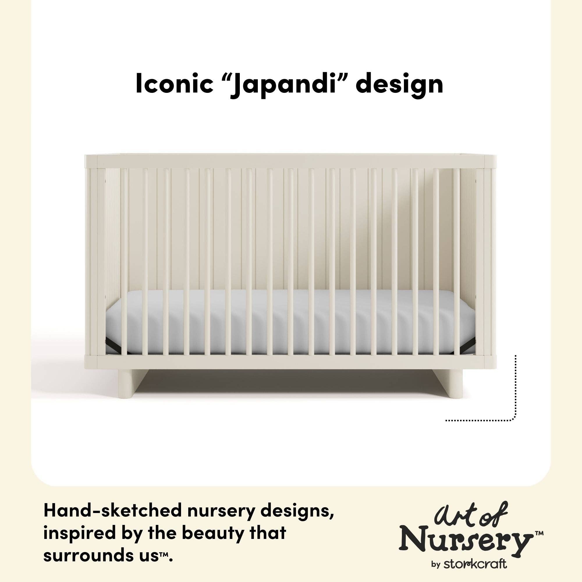 Storkcraft - Wholesale Bed - Kids & Baby - Storkcraft® Kyoto Deluxe Convertible Crib with Bonus Toddler Guardrail8