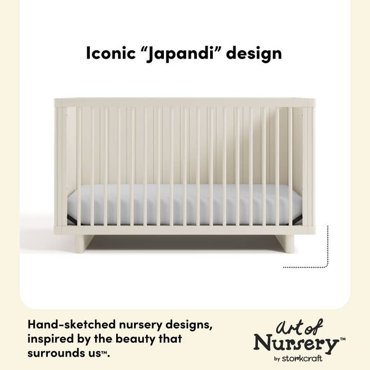 Storkcraft - Wholesale Bed - Kids & Baby - Storkcraft® Kyoto Deluxe Convertible Crib with Bonus Toddler Guardrail8