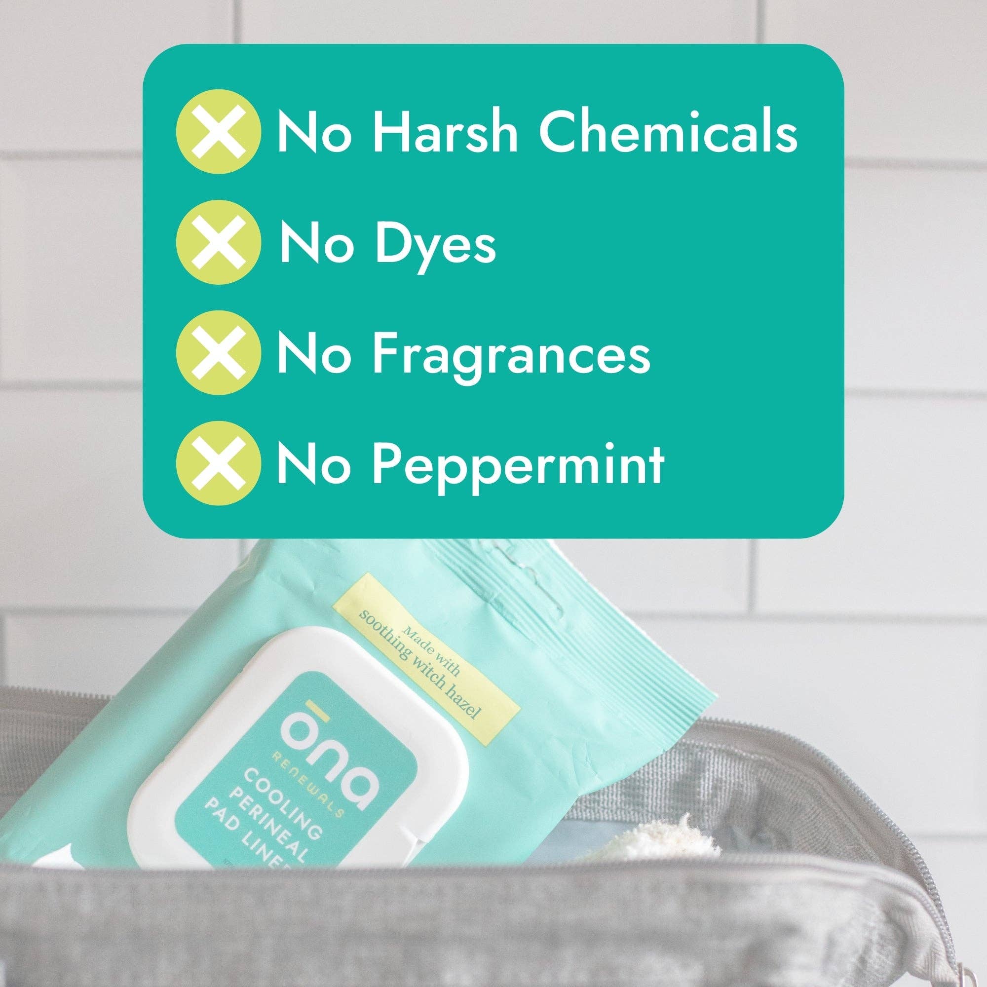 Earth Mama Organics - Wholesale Nursing Pillow/Pad - Maternity - ona Postpartum Recovery Liners, Made with Witch Hazel, 30ct (Case of 12)6