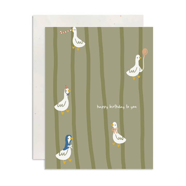 Goose Birthday Card for wholesale by Tales of Eleanor