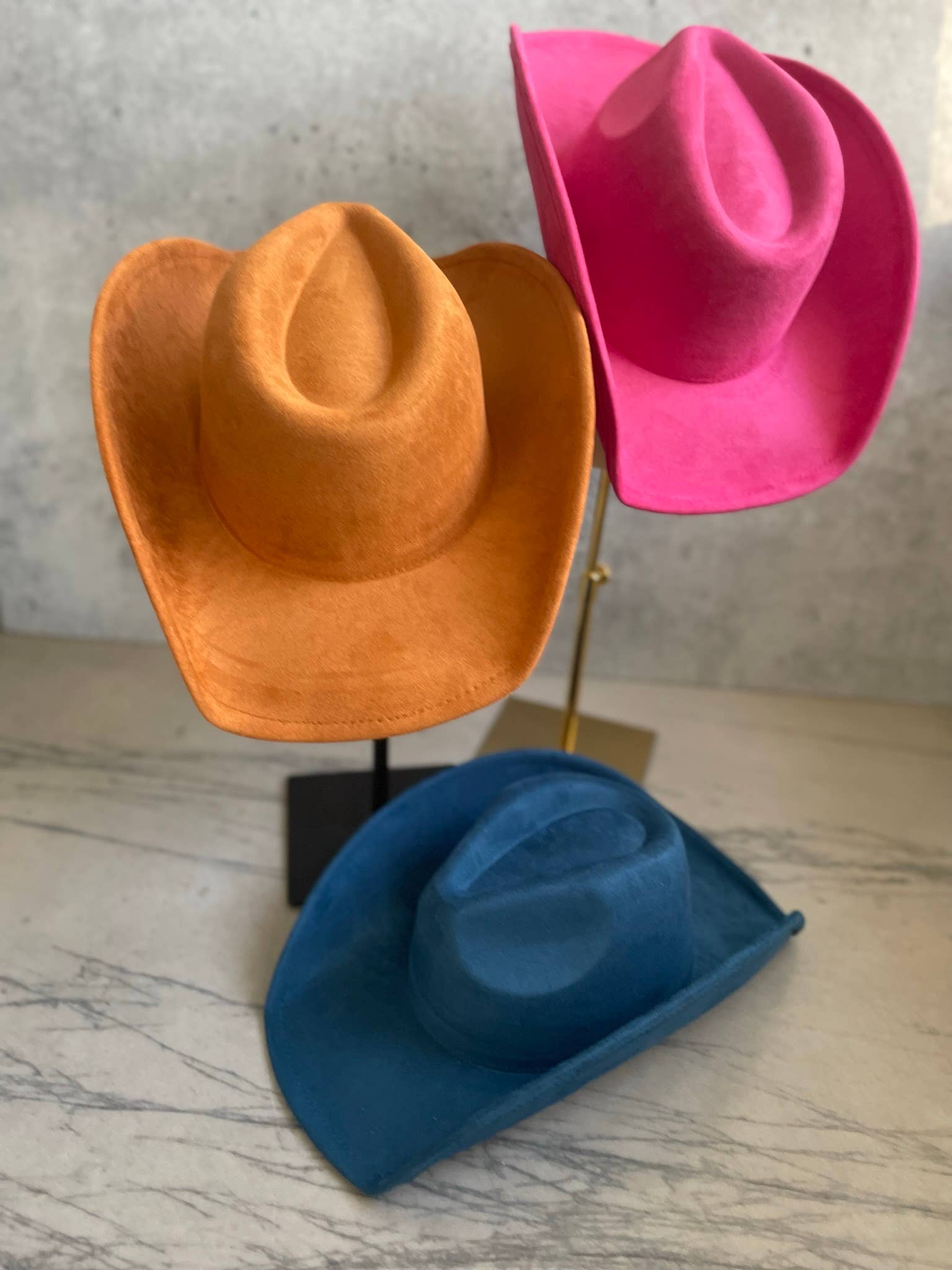 Love and Thyme – wholesale Cowboy Hat – Women’s – Best Seller! VEGAN SUEDE  COWBOY HAT16