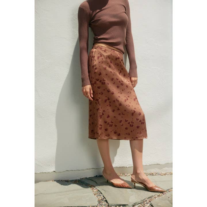 Dress Forum - Vendita all'ingrosso Gonna - Donna - Gonna longuette a trapezio con ghepardo al sole4