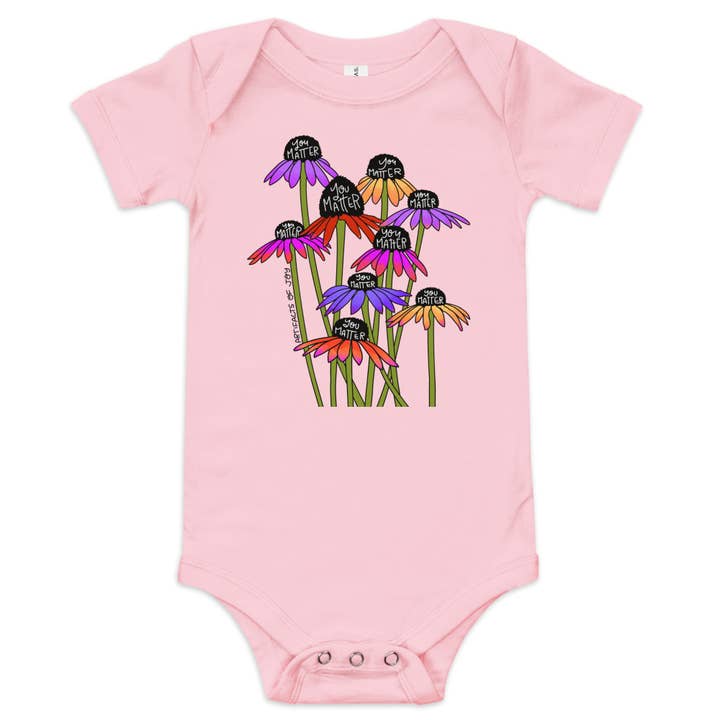 Baby Short Sleeve One Piece You Matter for wholesale by Artifacts of Joy
