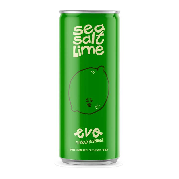 Evo Energy Beverage | Sea Salt Lime | 24 Cans (2×12) for wholesale by Evo Energy Beverage