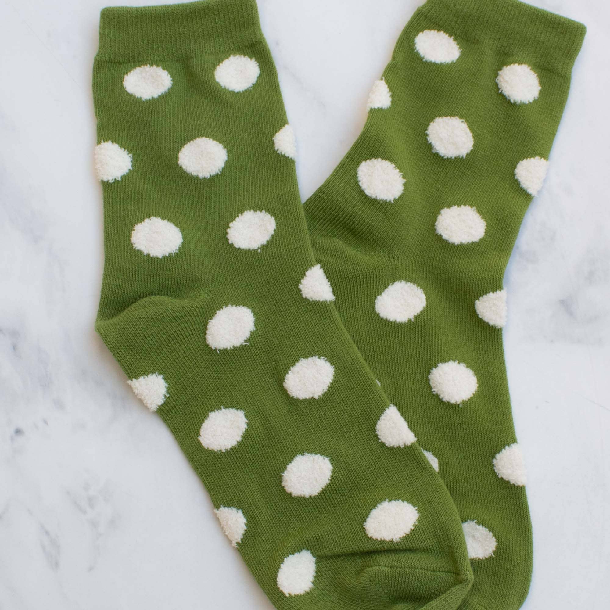 Tiepology - Wholesale Socks - Women's - Women's Polka Dots Puff Casual Socks10