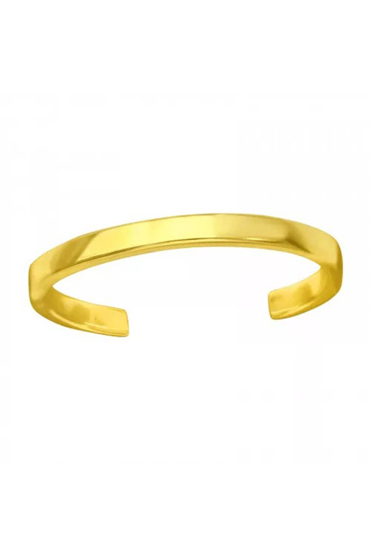 Zoey Simmons – wholesale Toe ring – 18k Vermeil Band Adjustable Toe Ring - VM1