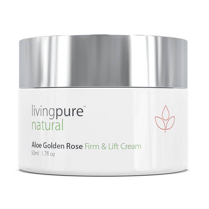 Aloe Golden Rose Firm & Lift Cream för wholesale av Living Pure Natural